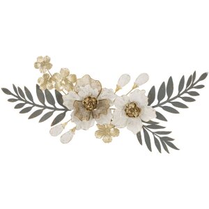 Mauro Ferretti Wandpaneel Greak 90,2x7,6x41,9 cm creme gold