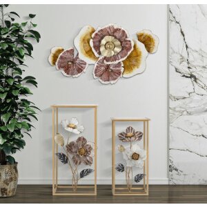 Mauro Ferretti Wandpaneel Clow 92,1x8,3x51,4 cm mehrfarbig