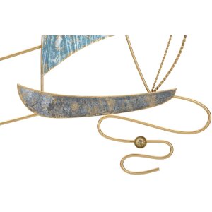 Mauro Ferretti Wandpaneel Vela Color 51,4x4x87 cm blau weiß