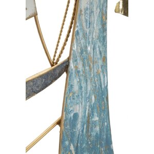 Mauro Ferretti Wandpaneel Vela Color 51,4x4x87 cm blau weiß