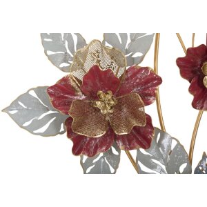 Mauro Ferretti Wandpaneel Lovis 68,6x7,6x98,4 cm dunkelrot