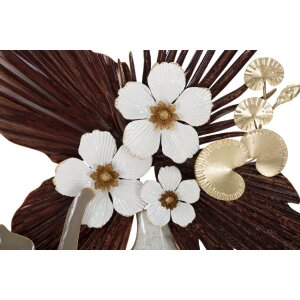 Mauro Ferretti Wandpaneel Katze 54,6x8,9x59,7 cm mehrfarbig