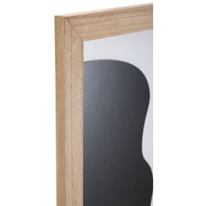 Mauro Ferretti MDF-Wandpaneel Astry 60x2x80 cm natur schwarz
