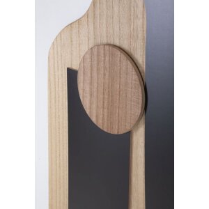 Mauro Ferretti MDF-Wandpaneel Astry 60x2x80 cm natur schwarz