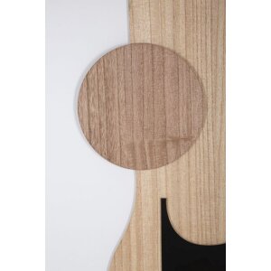 Mauro Ferretti MDF-Wandpaneel Astry 60x2x80 natur schwarz