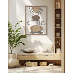 Mauro Ferretti Стеновая панель МДФ Астрой 60x2x80 натуральная