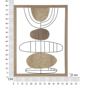 Mauro Ferretti Стеновая панель МДФ Астрой 60x2x80 натуральная