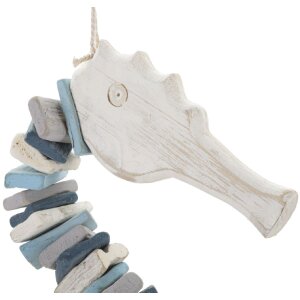 Mauro Ferretti подвесное украшение морской конек 22x6x55 см разноцветный