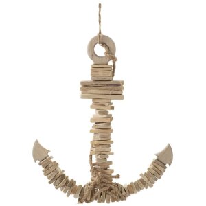 Mauro Ferretti Hängedeko Anker Nature 39x7x46 cm natur