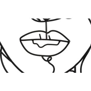 Настенная панель Mauro Ferretti лицевая 57,5x1,3x80 см черная