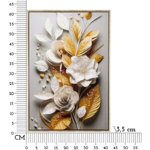 Mauro Ferretti Фреска Flora с рамкой 42x3.5x62 см многоцветная