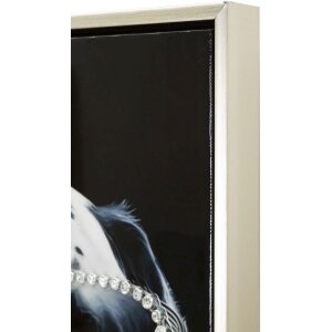 Mauro Ferretti Wandbild Trap 53x3x73 cm schwarz weiß