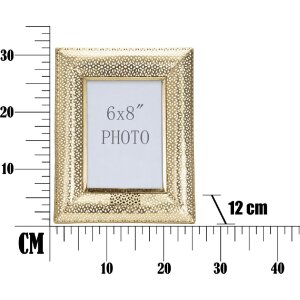 Mauro Ferretti Bilderrahmen Glam Holes 15x20 cm golden