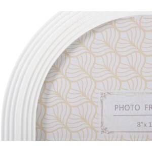 Mauro Ferretti Bilderrahmen Ovally 20x25 cm weiß