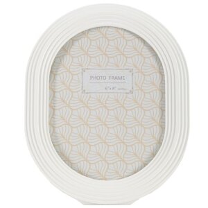 Mauro Ferretti Bilderrahmen Ovally 15x20 cm weiß