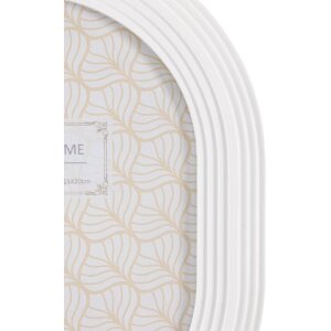 Mauro Ferretti Bilderrahmen Ovally 15x20 cm weiß