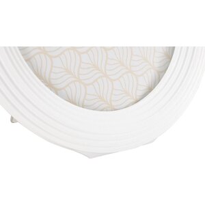 Mauro Ferretti Bilderrahmen Ovally 15x20 cm weiß