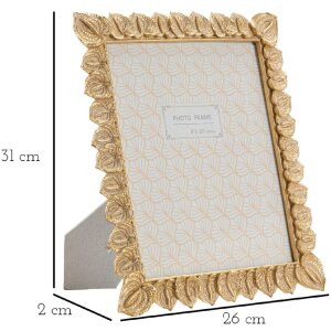 Mauro Ferretti фоторамка Антуриум 20x25 см золото