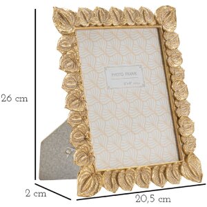 Mauro Ferretti Bilderrahmen Anthurium 15x20 cm gold