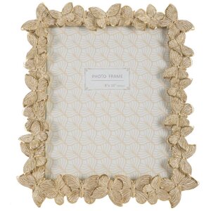 Mauro Ferretti Bilderrahmen Farfalle 20x25 cm gold
