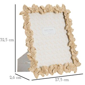 Mauro Ferretti Bilderrahmen Farfalle 20x25 cm gold