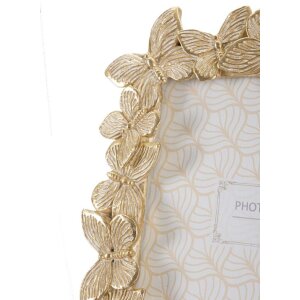 Mauro Ferretti Bilderrahmen Farfalle 15x20 cm gold
