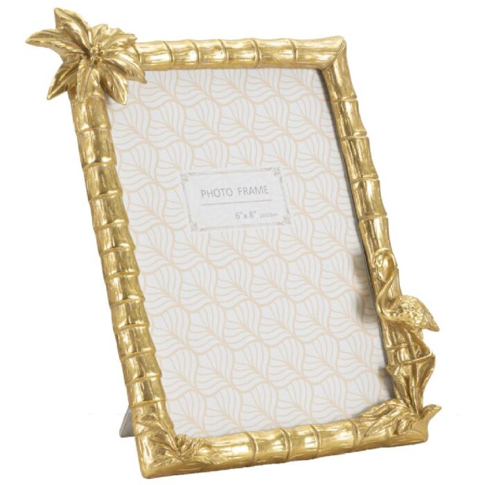 Mauro Ferretti фоторамка Фламинго 15x20 см золото