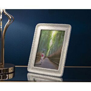 Mauro Ferretti Bilderrahmen Bambus-Stil 15x20 cm creme