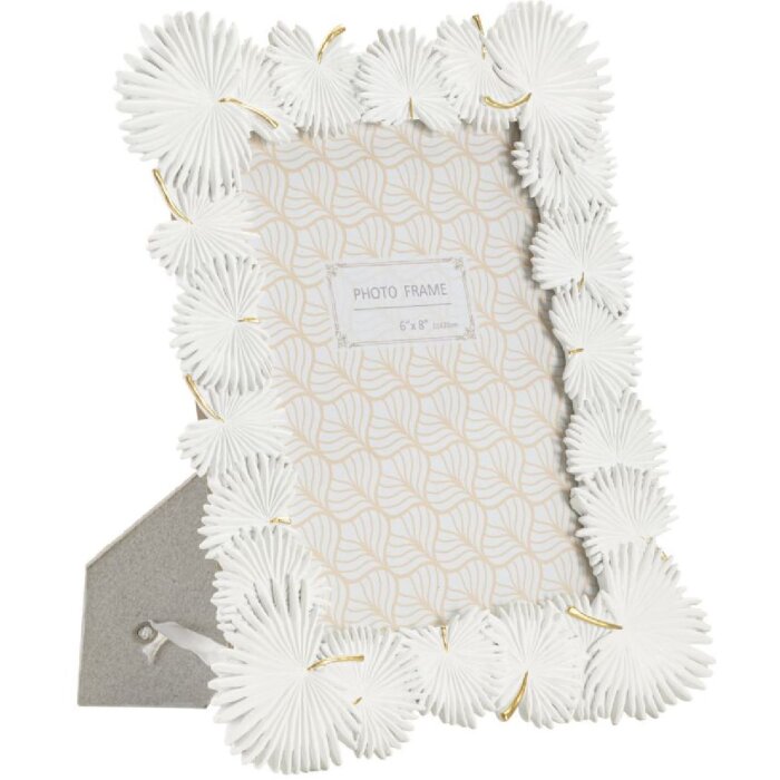 Mauro Ferretti Bilderrahmen Palmblatt 15x20 cm weiß