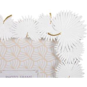 Mauro Ferretti Bilderrahmen Palmblatt 15x20 cm weiß