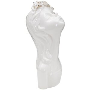 Mauro Ferretti Vase Junge Damenrosen 10x14x26 cm...