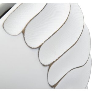 Mauro Ferretti Ваза Lines 34x11,5x24,5 см белая мытая