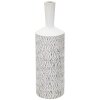 Mauro Ferretti Vase Nairobi Flasche Ø 15x49,5 cm weiß gewaschen