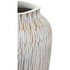 Mauro Ferretti Vase Stiky Ø 23x50 cm gold weiß