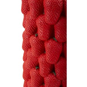 Mauro Ferretti Vase Erdbeeren Ø 20x32 cm rot