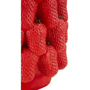 Mauro Ferretti Vase Erdbeeren Ø 20x32 cm rot