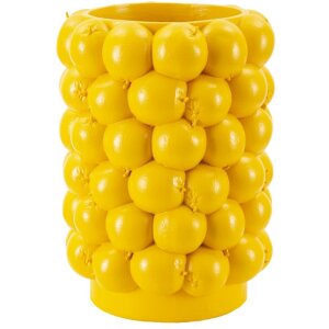Mauro Ferretti Vase Zitronen Ø 21x28 cm gelb