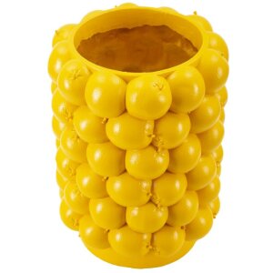 Mauro Ferretti Vase Zitronen Ø 21x28 cm gelb
