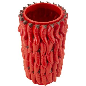 Mauro Ferretti Vase Chili Ø 20x34 cm rot
