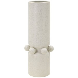 Mauro Ferretti Vase Blasen Ø 15,5x41 cm creme