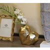 Mauro Ferretti Vase Herz 19x9x18 cm gold