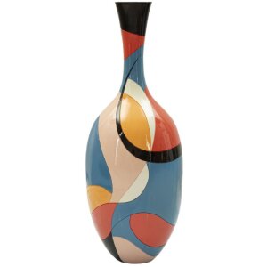 Mauro Ferretti Vase Rubik Ø25x66 cm mehrfarbig