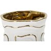Mauro Ferretti Vase Adore Ø16x32,5 cm weiß gold
