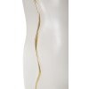 Mauro Ferretti Ваза Uma 19,5x10x50 см белое золото