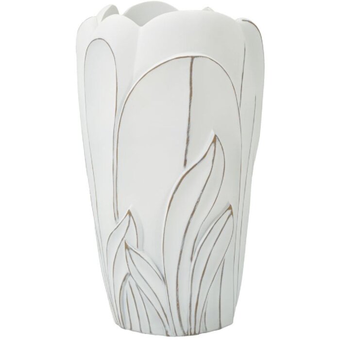 Mauro Ferretti Vase Gardy Ø 29x48 cm weißwasch
