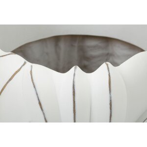 Mauro Ferretti Übertopf Gardy Ø34,5x23,5 cm weißwasch