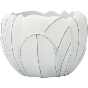 Mauro Ferretti Übertopf Gardy Ø34,5x23,5 cm weißwasch