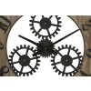 Mauro Ferretti Настенные часы Ingranaggio Plus Ø60x4 см черный натуральный