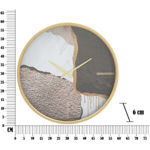 Настенные часы Mauro Ferretti арт-микс Ø60x6 см разноцветный