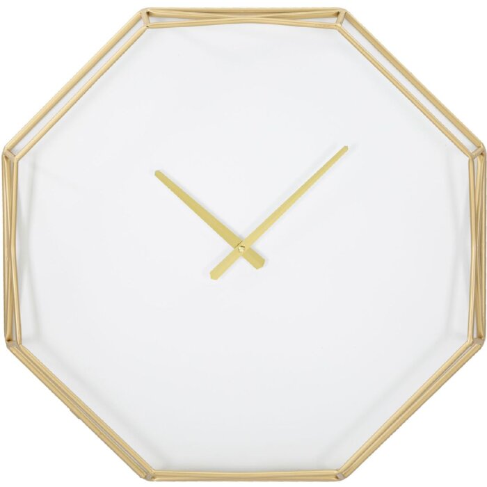 Настенные часы Mauro Ferretti Goldy восьмиугольные Ø 56x6,5 см золото